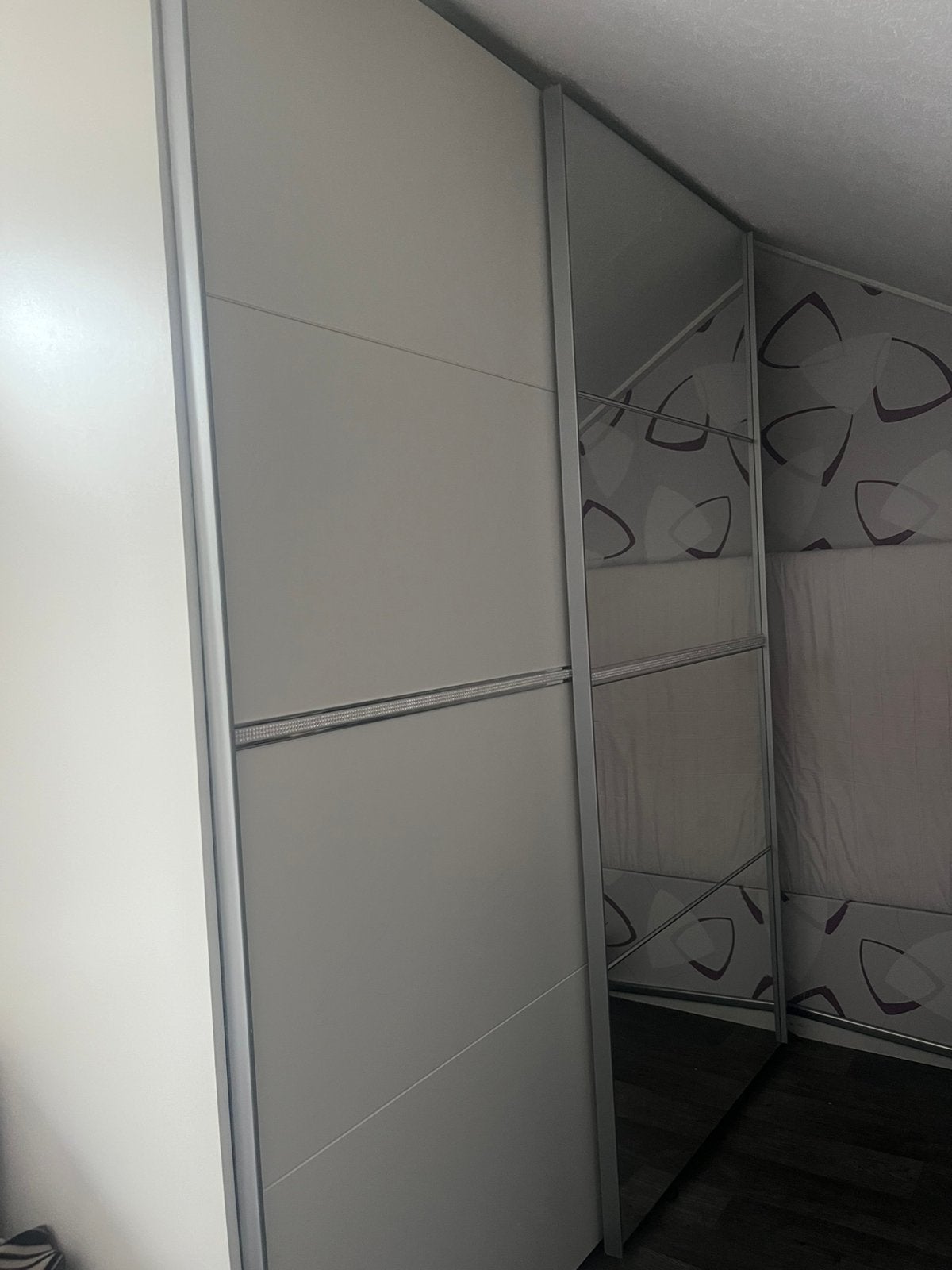 Kleidingkast met schuifdeuren, Ophalen, Gebruikt, 50 tot 75 cm