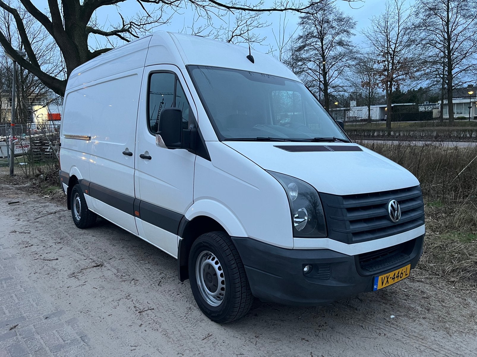 Volkswagen Crafter 109pk TDI GB L2H2 432/3500 (euro V), Auto's, Bestelauto's, Euro 5, 4 cilinders, Volkswagen, Wit