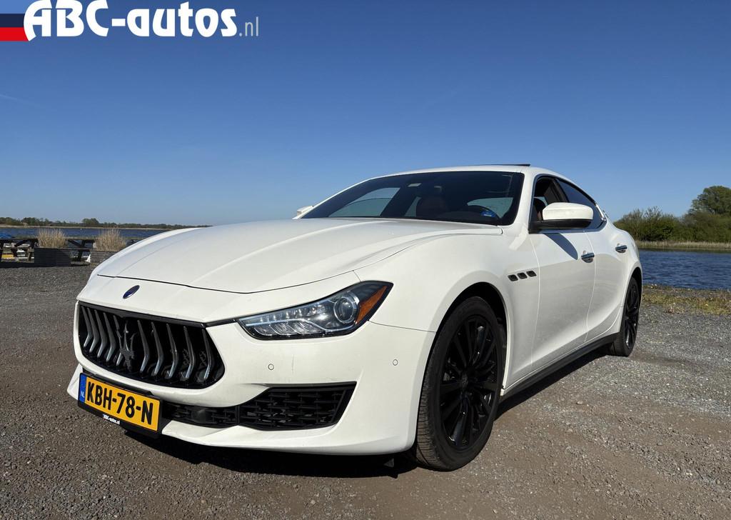 Maserati Ghibli S GranLusso 3.0 V6 411 pk, Auto's, Automaat, Achterwielaandrijving, Euro 6, 1991 kg