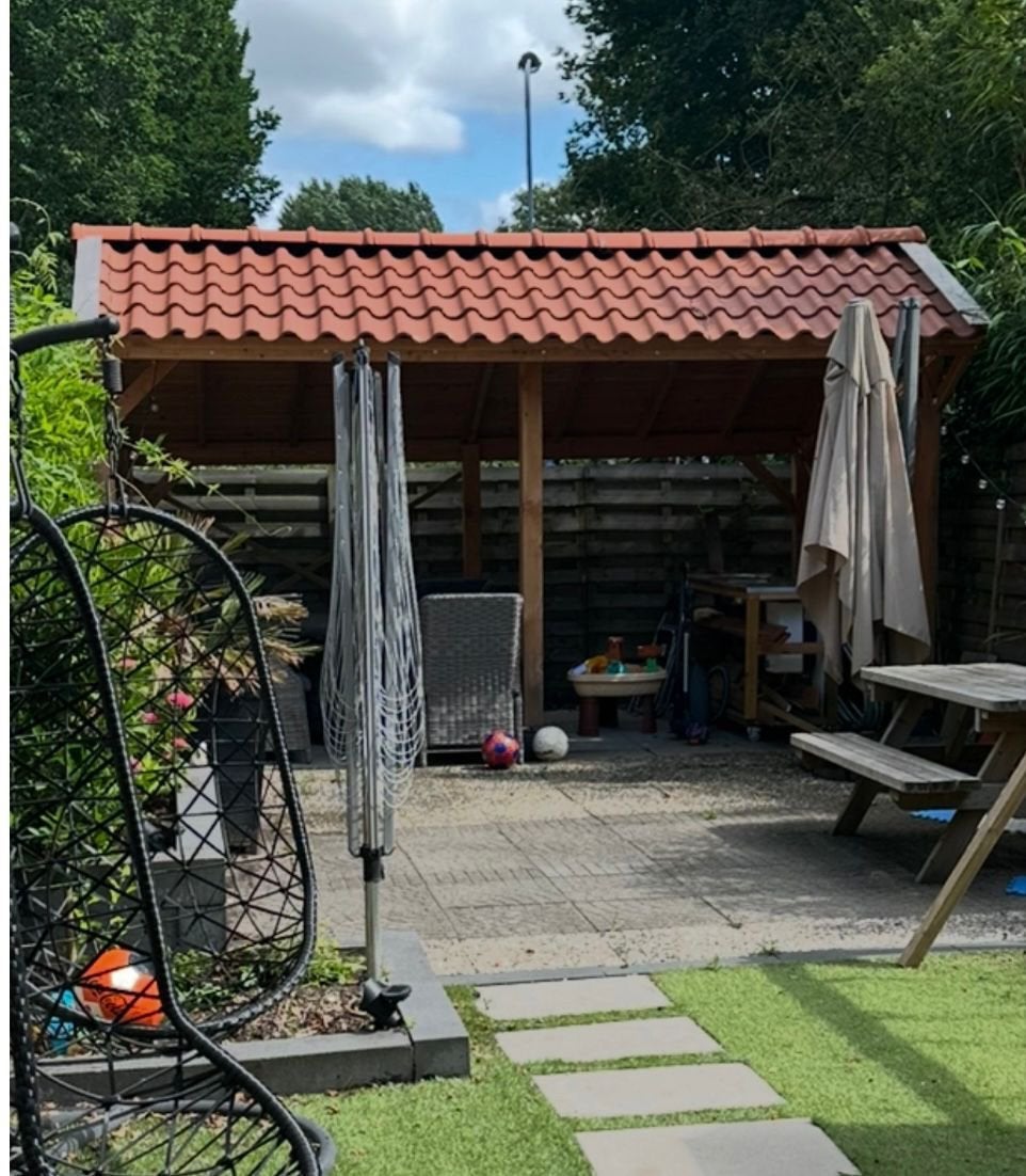 Open kapschuur, Ophalen of Verzenden, Gebruikt, Veranda