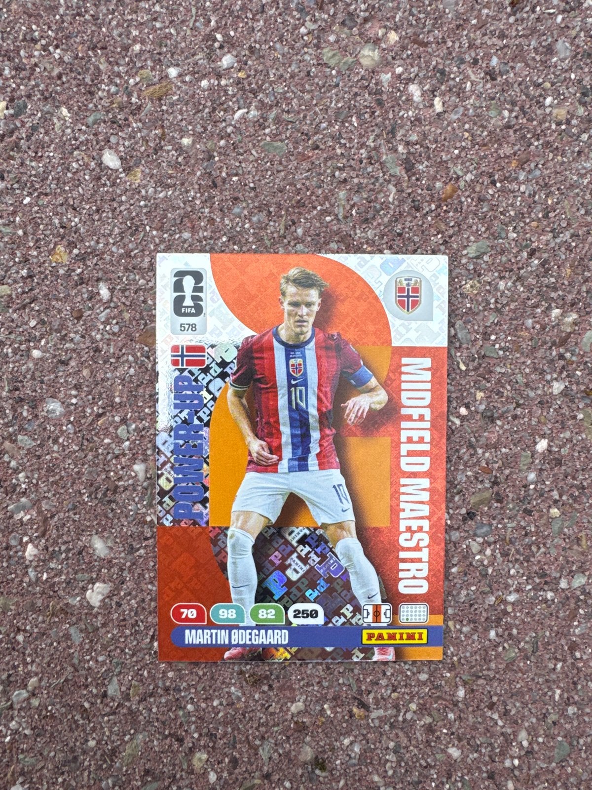 Martin Ødegaard Panini Adrenalyn XL FIFA 365 kaart, Ophalen of Verzenden, Zo goed als nieuw, Buitenlandse clubs, Spelerskaart
