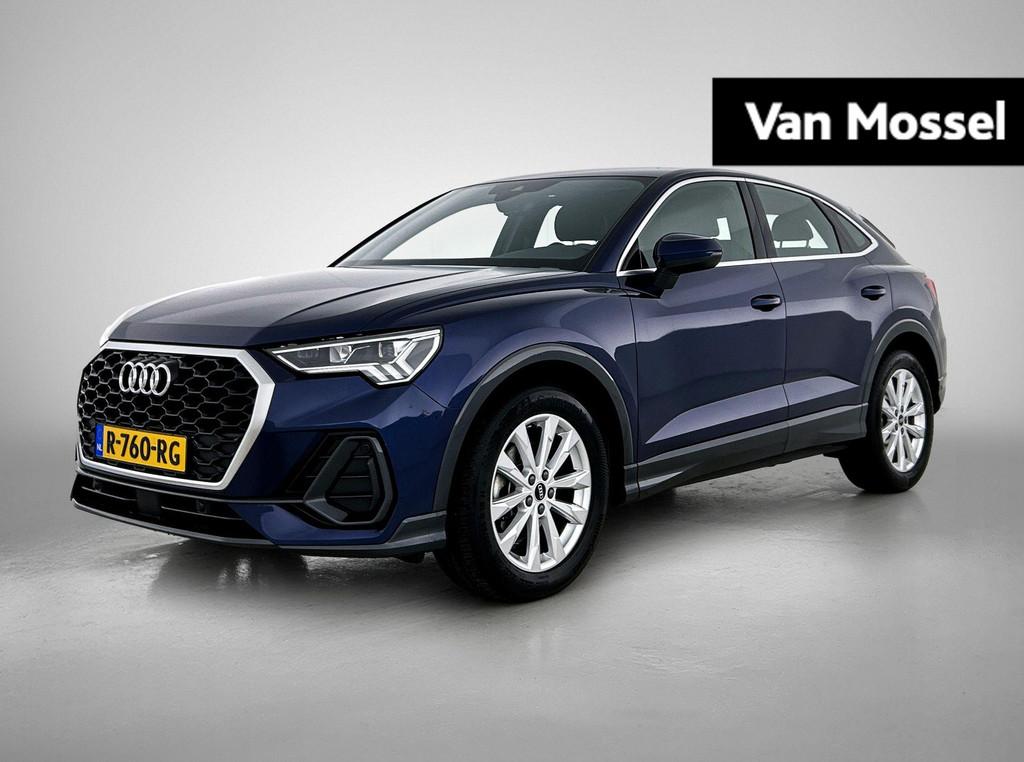 Audi Q3 Sportback 35 TFSI Advanced Edition 150 PK l Adaptive, Auto's, 12 maanden, Euro 6, 4 cilinders, Blauw