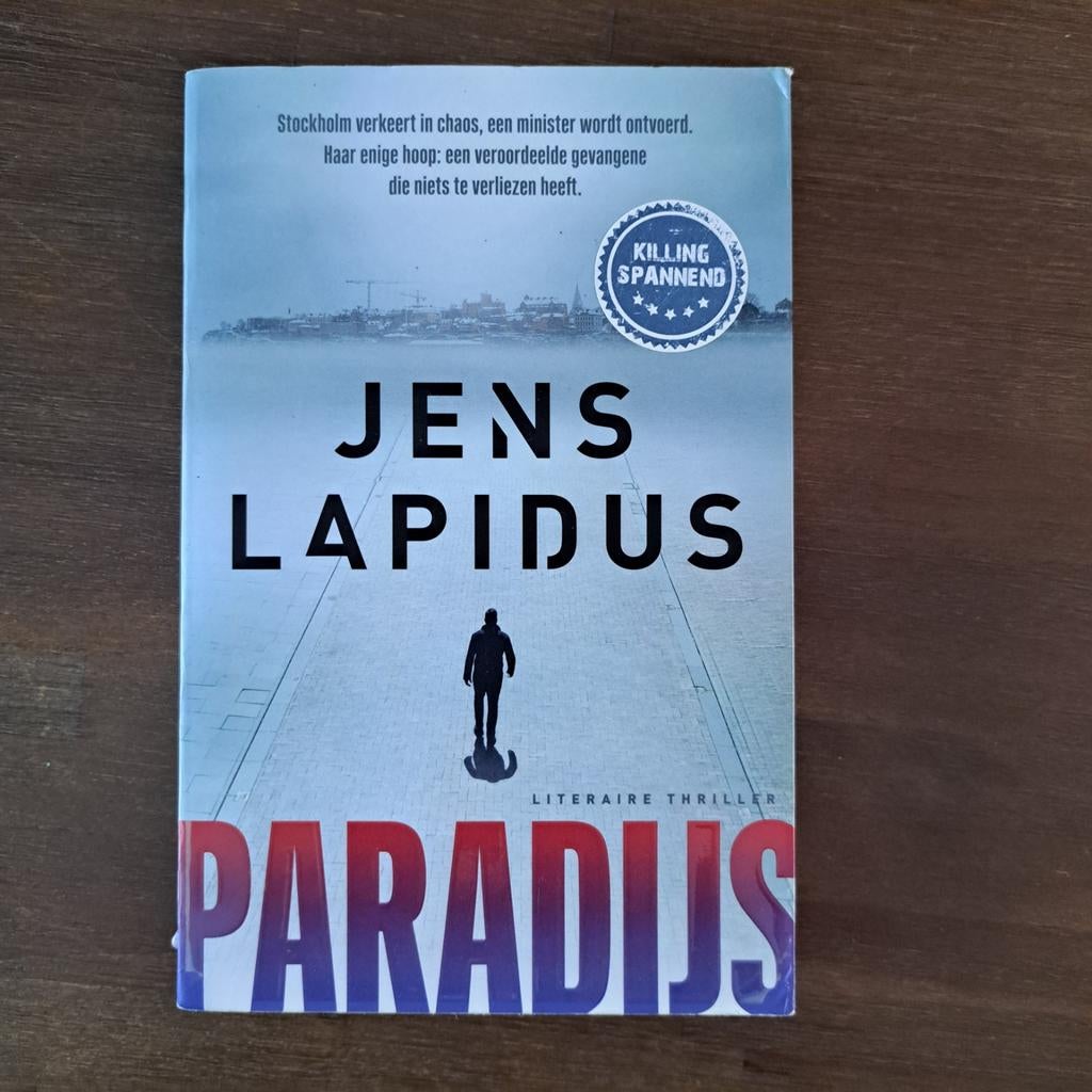 Jens Lapidus: Paradijs, Ophalen of Verzenden, Zo goed als nieuw