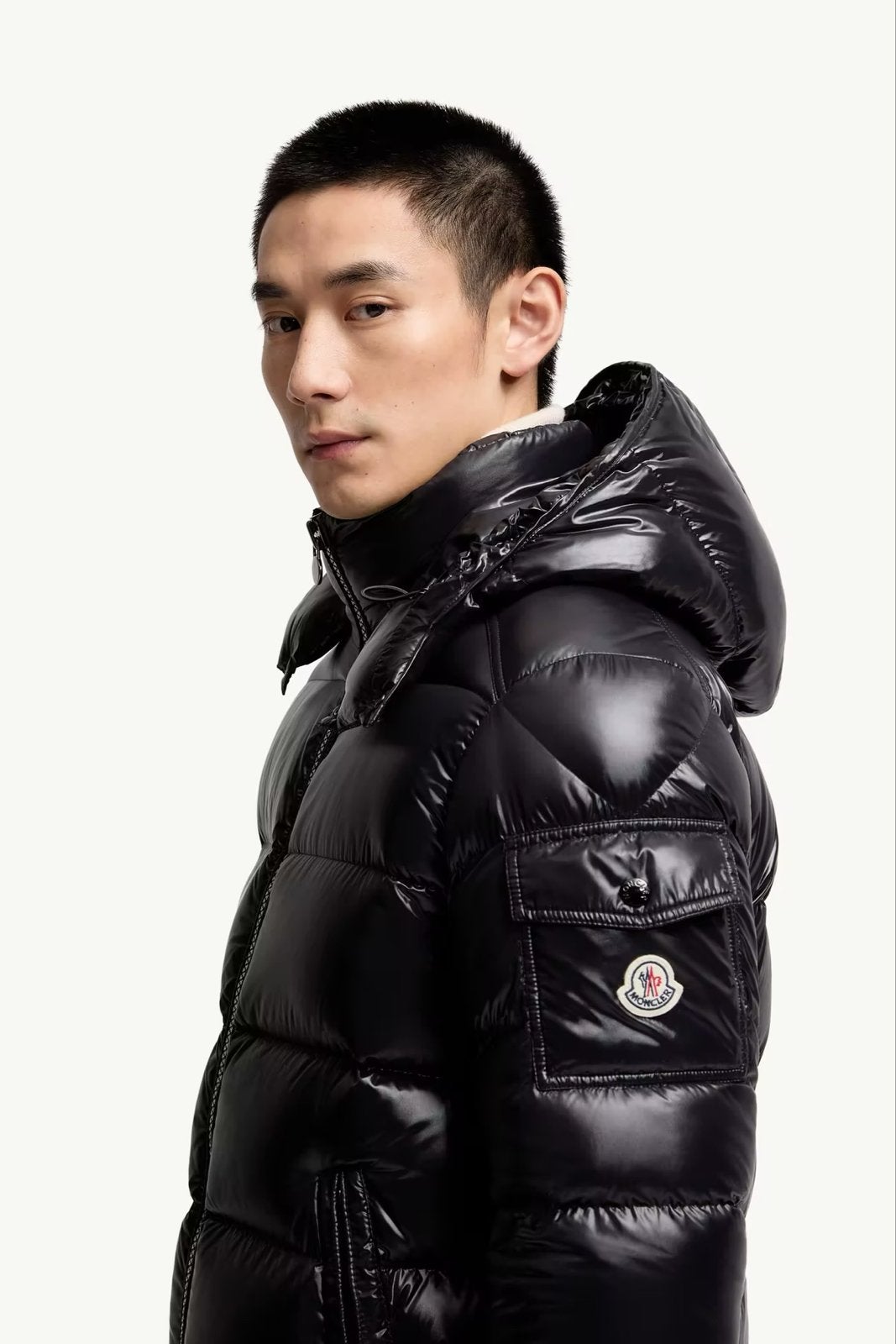 Moncler Maya down jacket - Maat 4 - Origineel, Kleding | Heren, Ophalen of Verzenden, Nieuw, Overige maten, Zwart