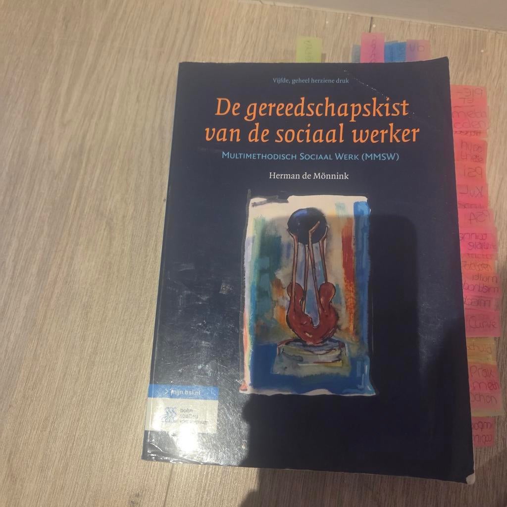 De gereedschapskist van de sociaal werker, Boeken, HBO, Herman de Mönnink, Gamma, Ophalen