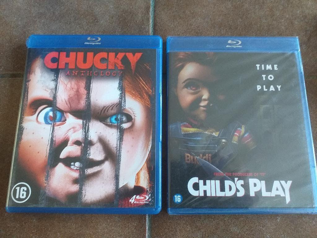 Chucky Anthology + Child's Play 2019 Bluray, Cd's en Dvd's, Blu-ray, Ophalen of Verzenden, Zo goed als nieuw, Horror