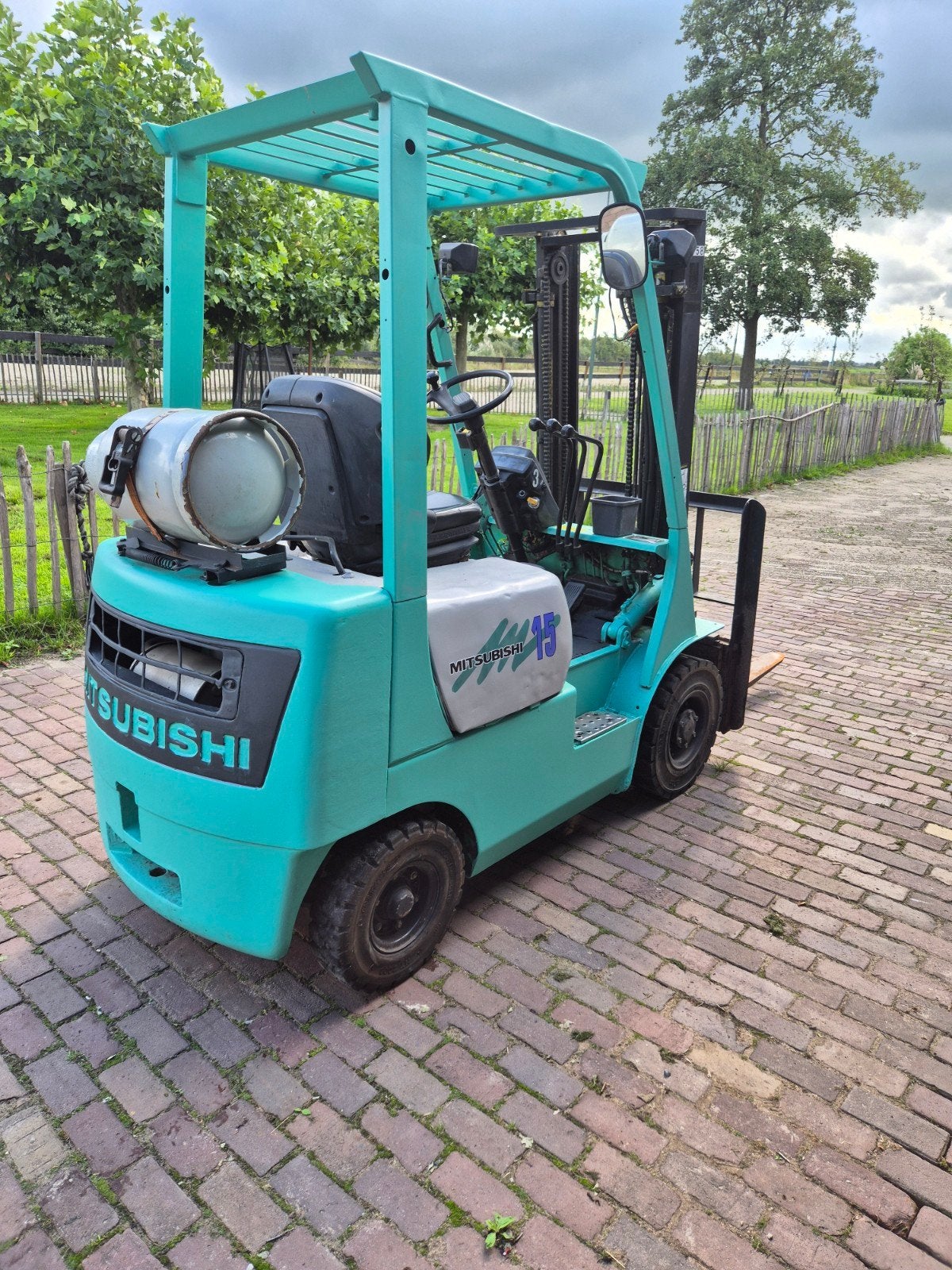 heftruck Mitsubishi 15FG, 1000 tot 2000 kg, Ophalen, LPG, Heftruck