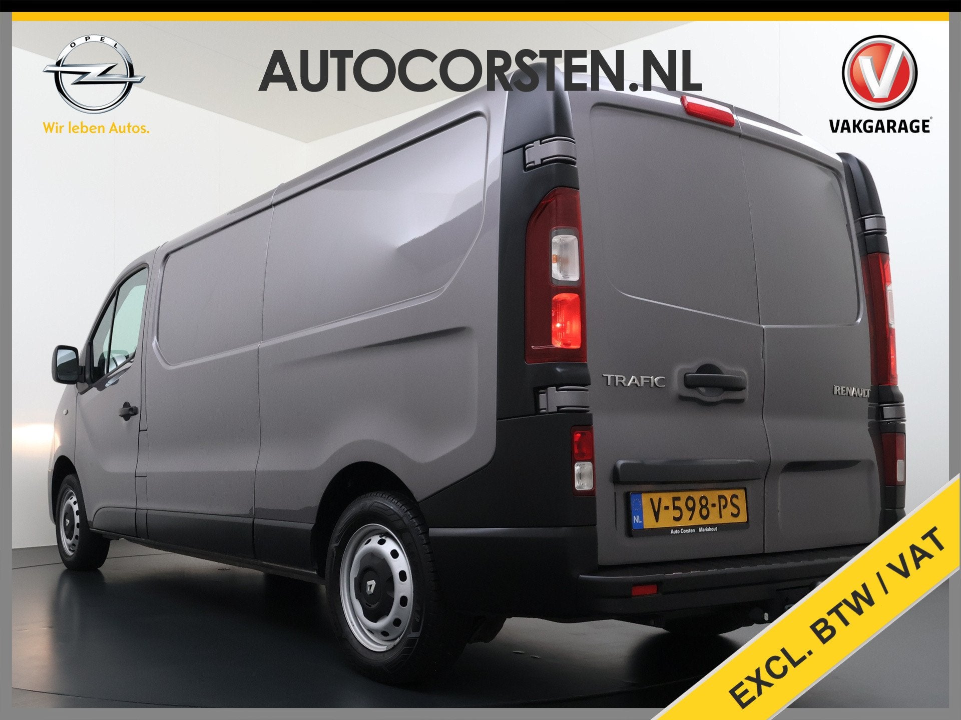 Renault Trafic 1.6dCi T29 L2H1 3-Persoons Trekhaak Euro 6 Na, Auto's, Voorwielaandrijving, Gebruikt, 4 cilinders, Renault