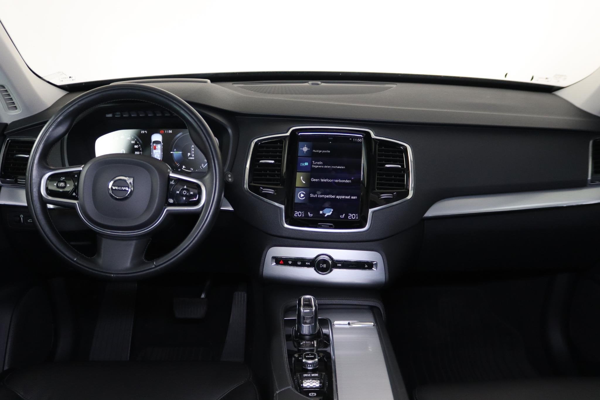 Volvo XC90 2.0 T8 Twin Engine AWD Momentum 7-Persoons SOH 90, Gebruikt, 1969 cc, 7 stoelen, Bedrijf