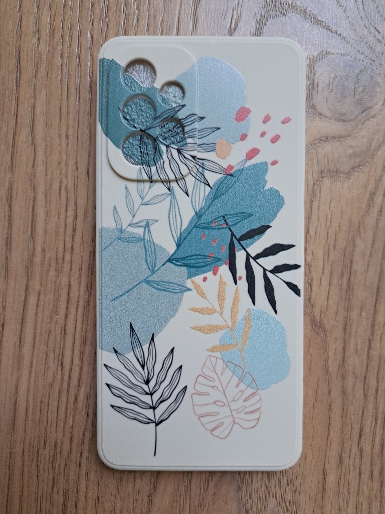 Mobielhoesje back cover Samsung Galaxy A53 5G bloemprint, Ophalen of Verzenden, Nieuw, Frontje of Cover
