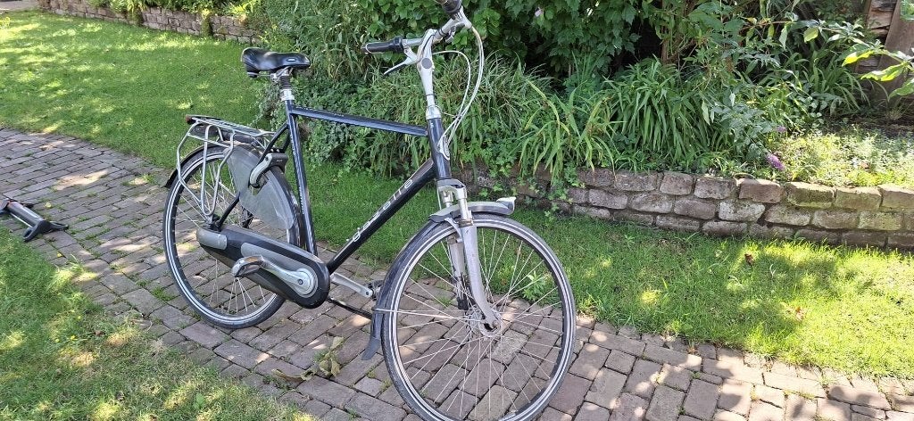 Te koop Gazelle herenfiets, Ophalen, Gebruikt, Versnellingen, 57 tot 61 cm