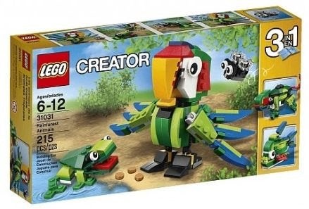 Lego Creator Rainforest Animals nr 31031, Lego, Lego, Lego, Nieuw