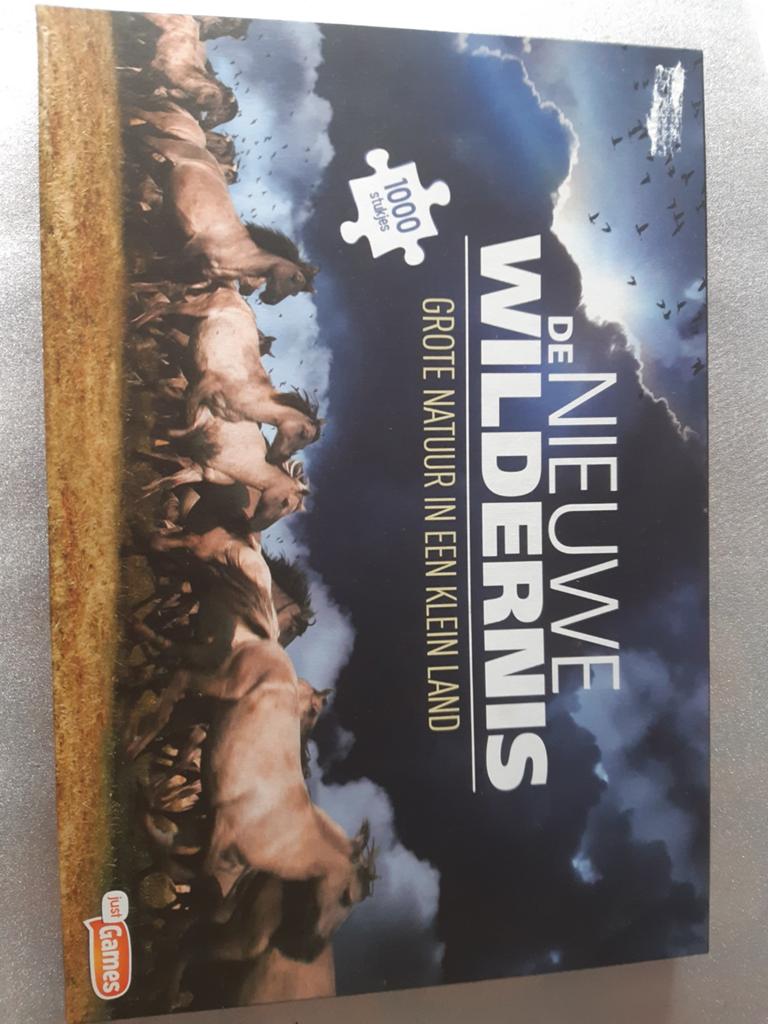 Legpuzzel De Nieuwe Wildernis - 1000 stukjes, Hobby en Vrije tijd, Denksport en Puzzels, Ophalen, 500 t/m 1500 stukjes, Gebruikt