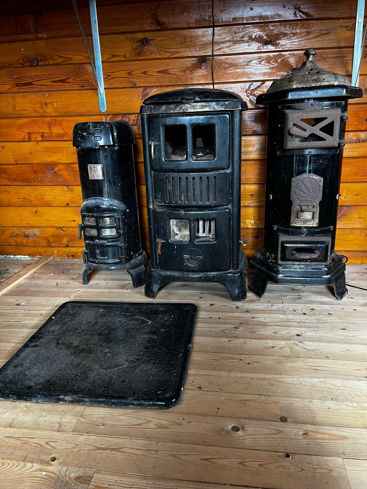 Diverse hout- en kolenkachels te koop, Huis en Inrichting, Ophalen, Gebruikt, Houtkachel, Vrijstaand