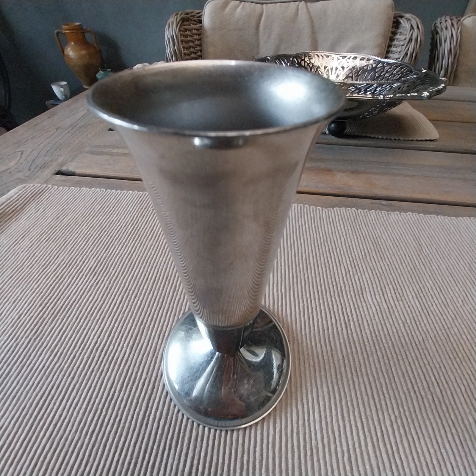 Alessi Alfra vaasje 14 cm hoog design italië retro, Ophalen of Verzenden