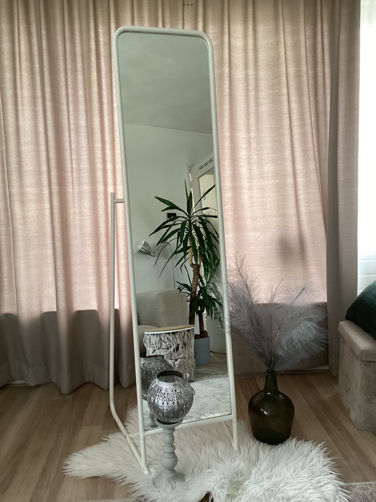 Decoratieve passpiegel, Huis en Inrichting, Woonaccessoires | Spiegels, Ophalen, Rechthoekig