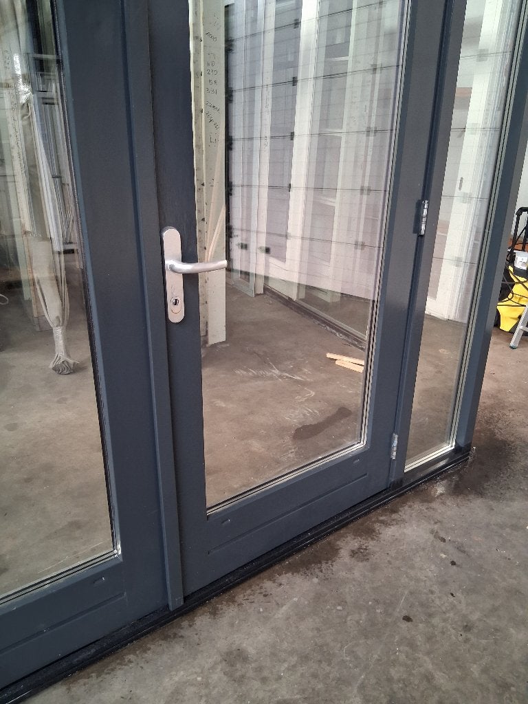 Tuindeurkozijn Triple glas bezorgen factuur mogelijk, Doe-het-zelf en Verbouw, Gebruikt, Deurkozijn, 225 cm of meer, Ophalen of Verzenden