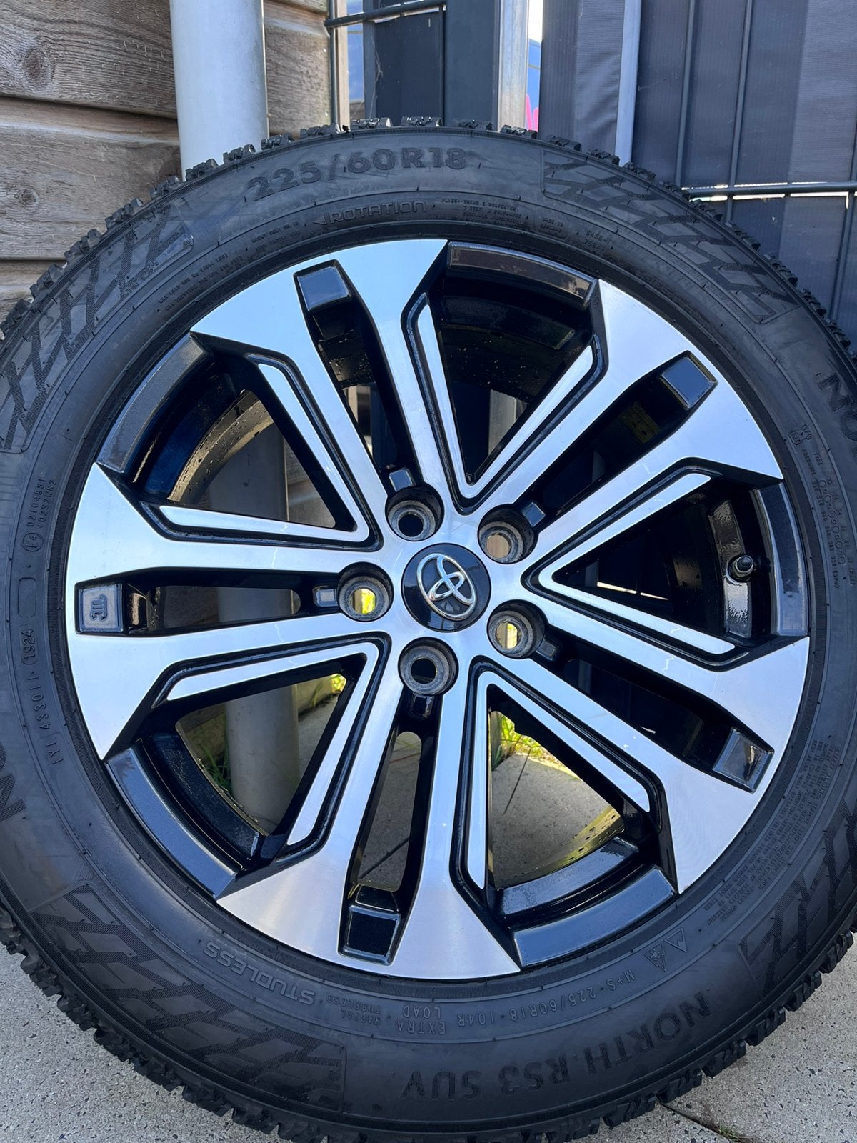 Orig 18 Toyota RAV4 RAV-4 Velgen Winterset TPMS 8MM️❄️, Ophalen, 18 inch, Banden en Velgen, Nieuw