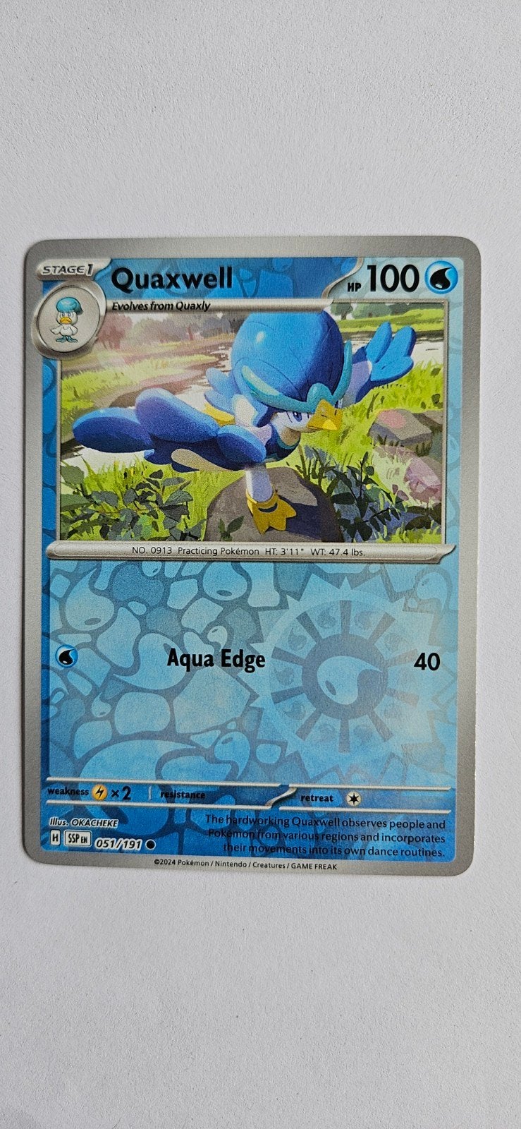 Pokémon Surging Sparks #51, Ophalen of Verzenden, Zo goed als nieuw