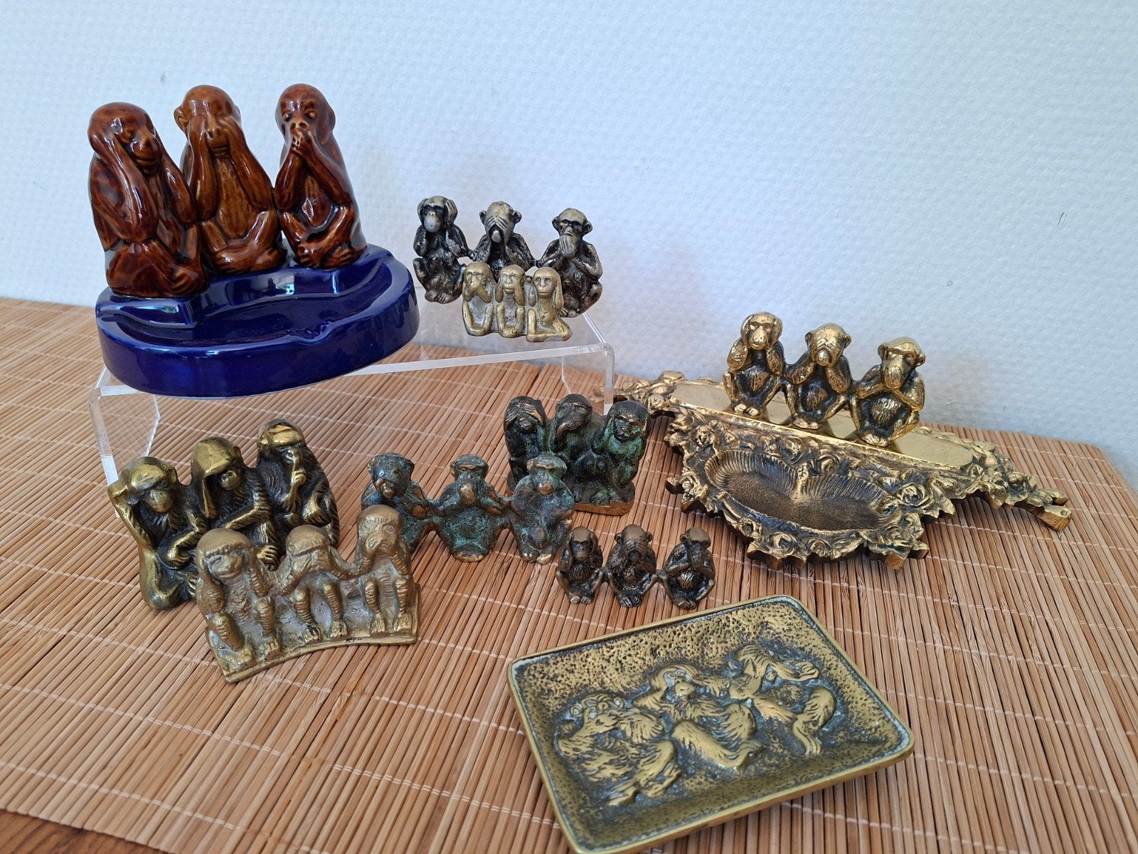 Leuke verzameling van Horen, Zien en Zwijgen items, Verzamelen, Ophalen of Verzenden, Zo goed als nieuw, Dier