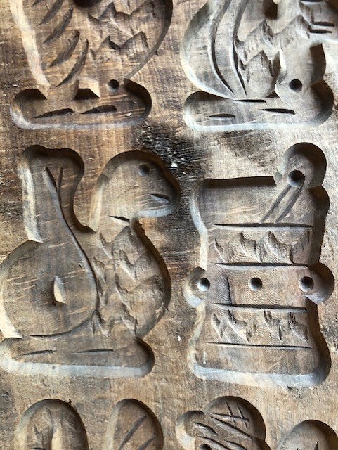 speculaasplank/koekplank groot 54 x 14,5 cm dik 2 cm, Ophalen of Verzenden