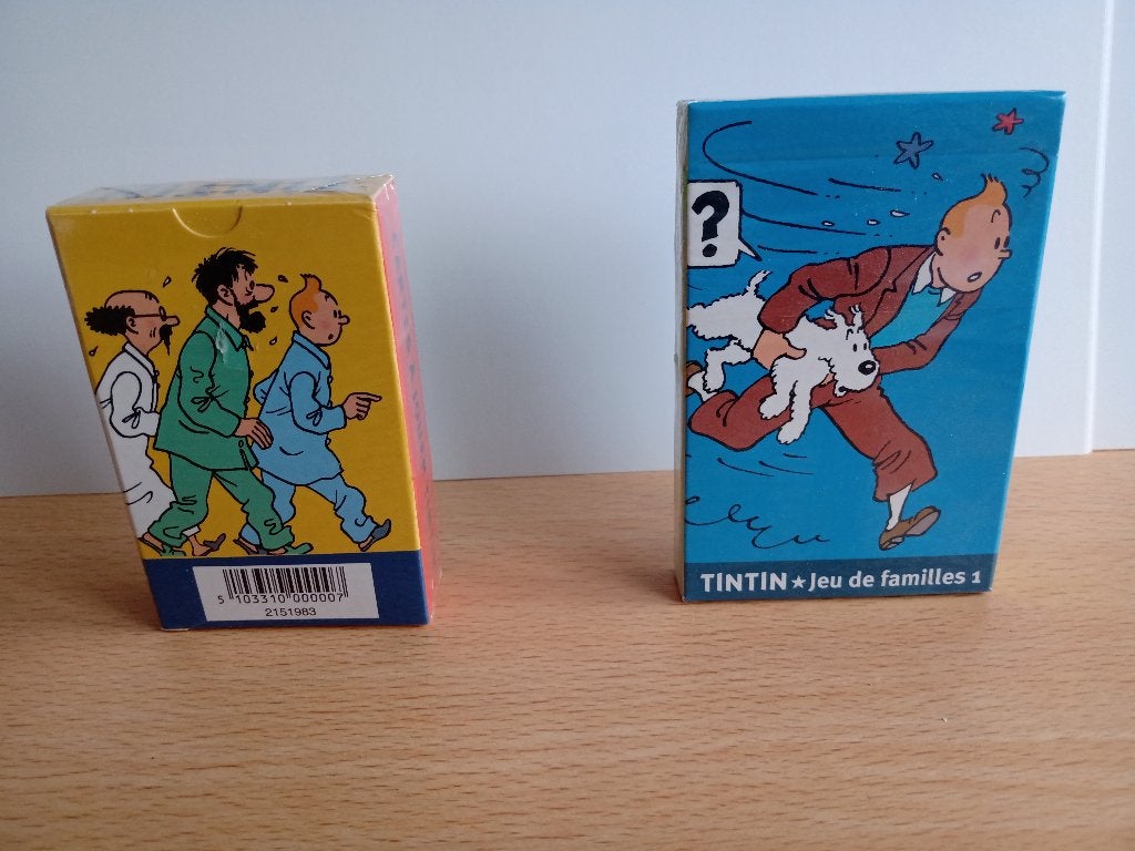 Kuifje Kaart - en Kwartetspel, Ophalen of Verzenden, Nieuw, Speelkaart(en)