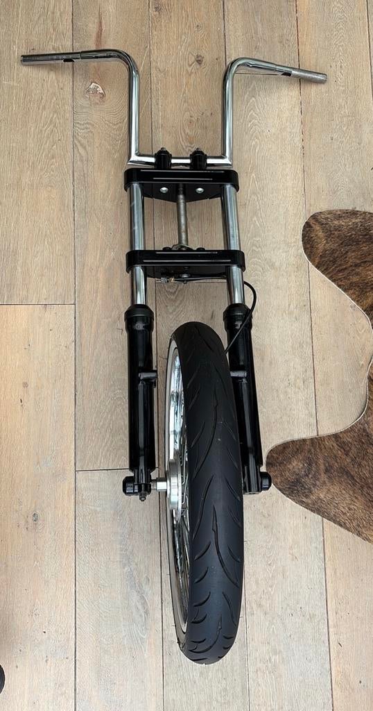 Front end Harley - half ape, Motoren, Ophalen
