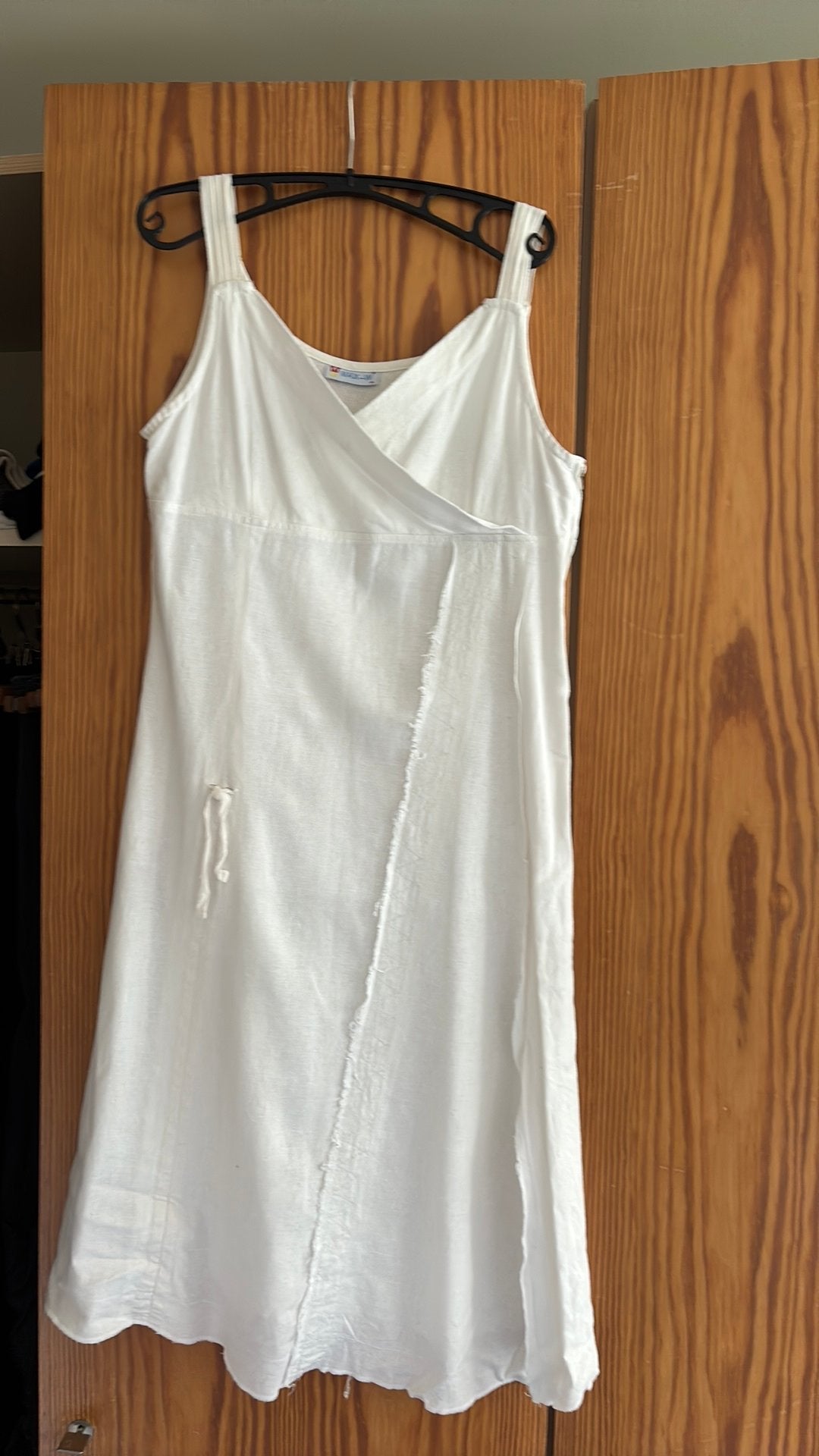 Zomerjurk, wit, mt 38/40, Kleding | Dames, Ophalen of Verzenden, Gedragen, Maat 38/40 (M)