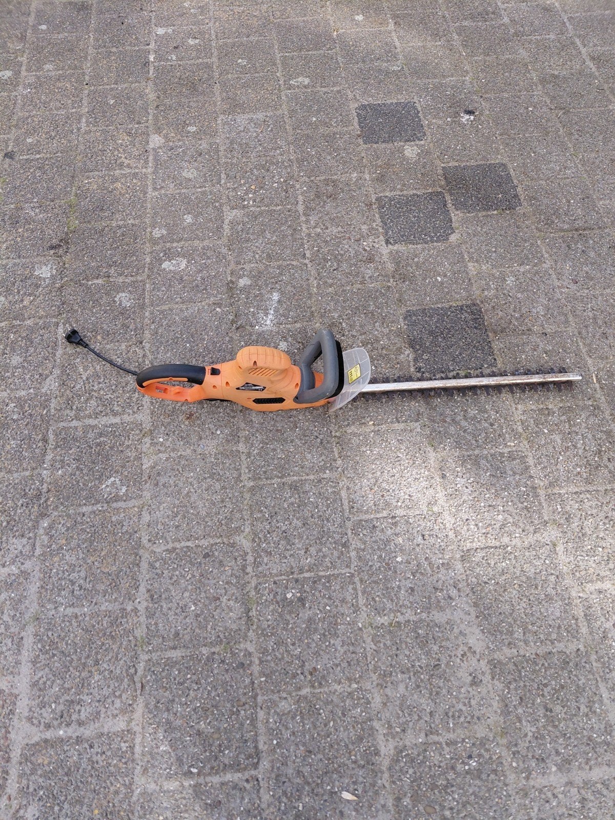 Ferm elektrische heggenschaar - Werkt nog goed!, Tuin en Terras, Heggenscharen, Ophalen, Gebruikt, Elektrisch, Ferm