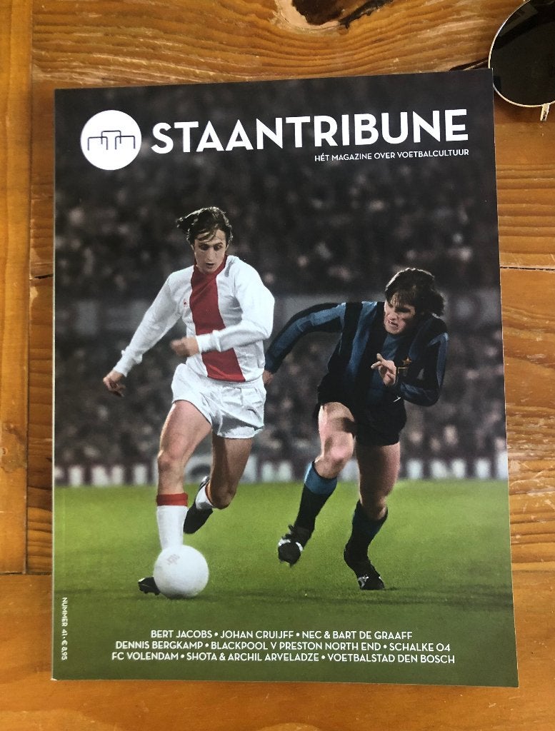 Staantribune magazine - 41, Ophalen of Verzenden, Zo goed als nieuw, Buitenlandse clubs, Boek of Tijdschrift
