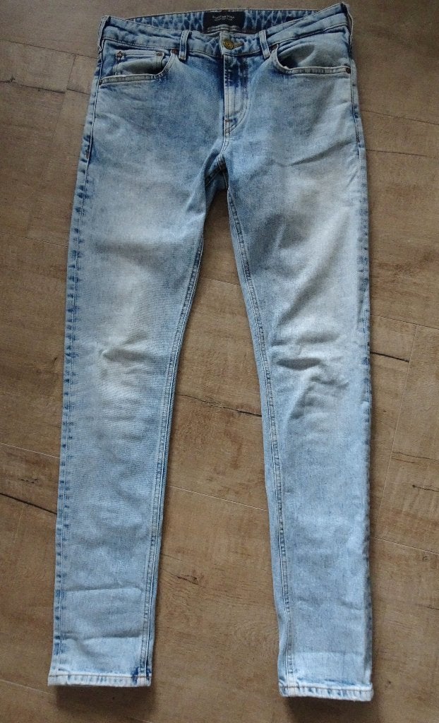 SPIJKERBROEK VAN SCOTCH & SODA W29 - L32, Blauw, Scotch & Soda, Ophalen of Verzenden, Zo goed als nieuw