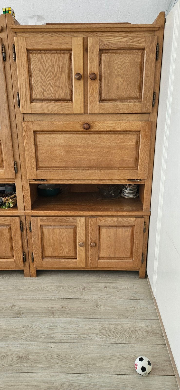 Mooie nette bruine kast, Huis en Inrichting, Ophalen, 50 tot 100 cm, Zo goed als nieuw, Met deur(en)
