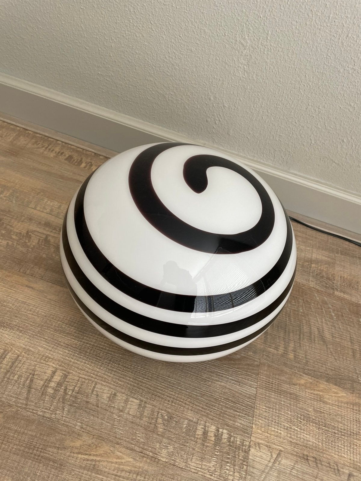 Ilu di vetro swirl lamp, Ophalen, Zo goed als nieuw, Glas