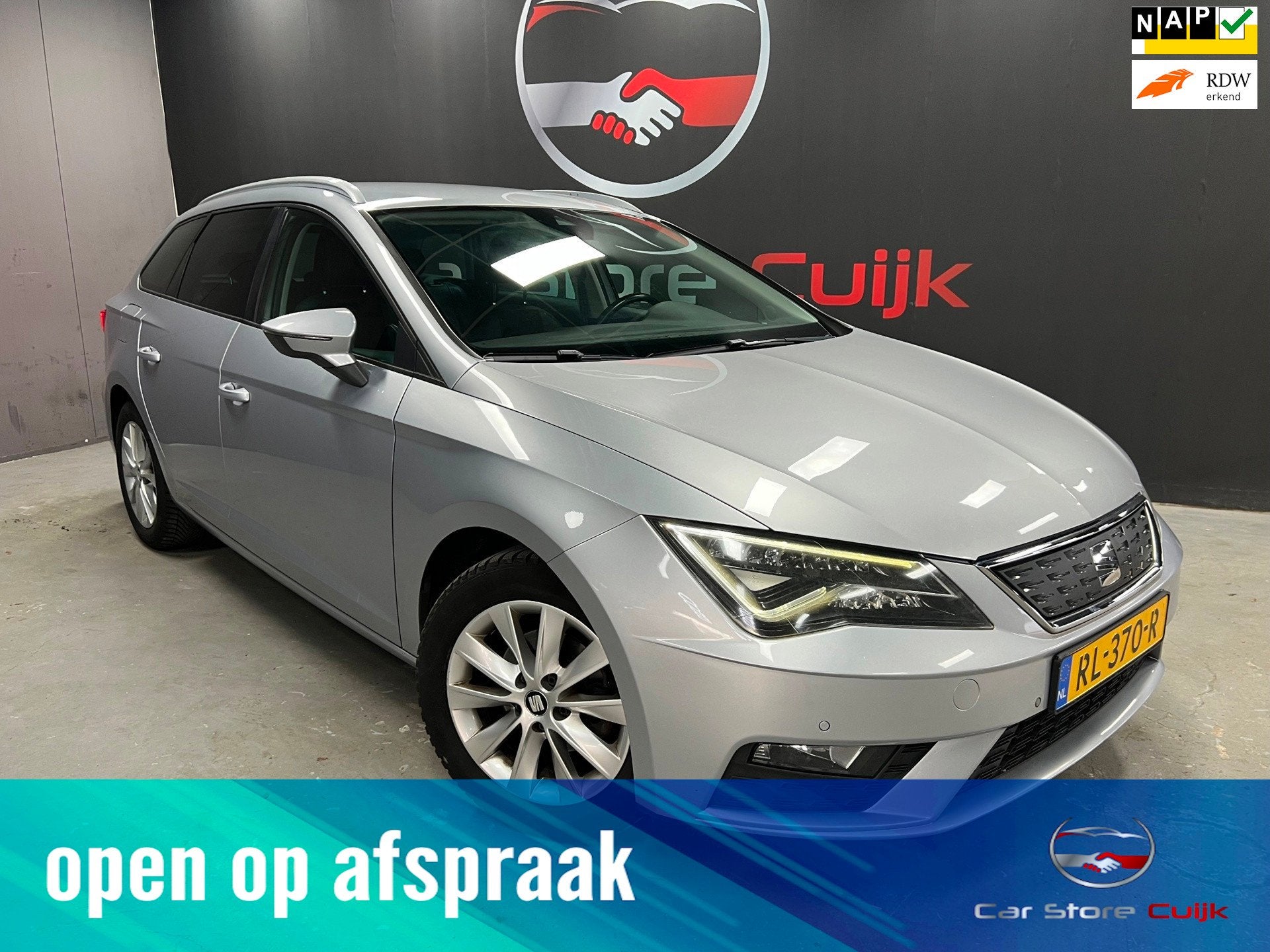 Seat Leon ST 1.0 EcoTSI |1ste eigenaar|Alcantara|Lane Assist, Voorwielaandrijving, Gebruikt, Leon, Origineel Nederlands