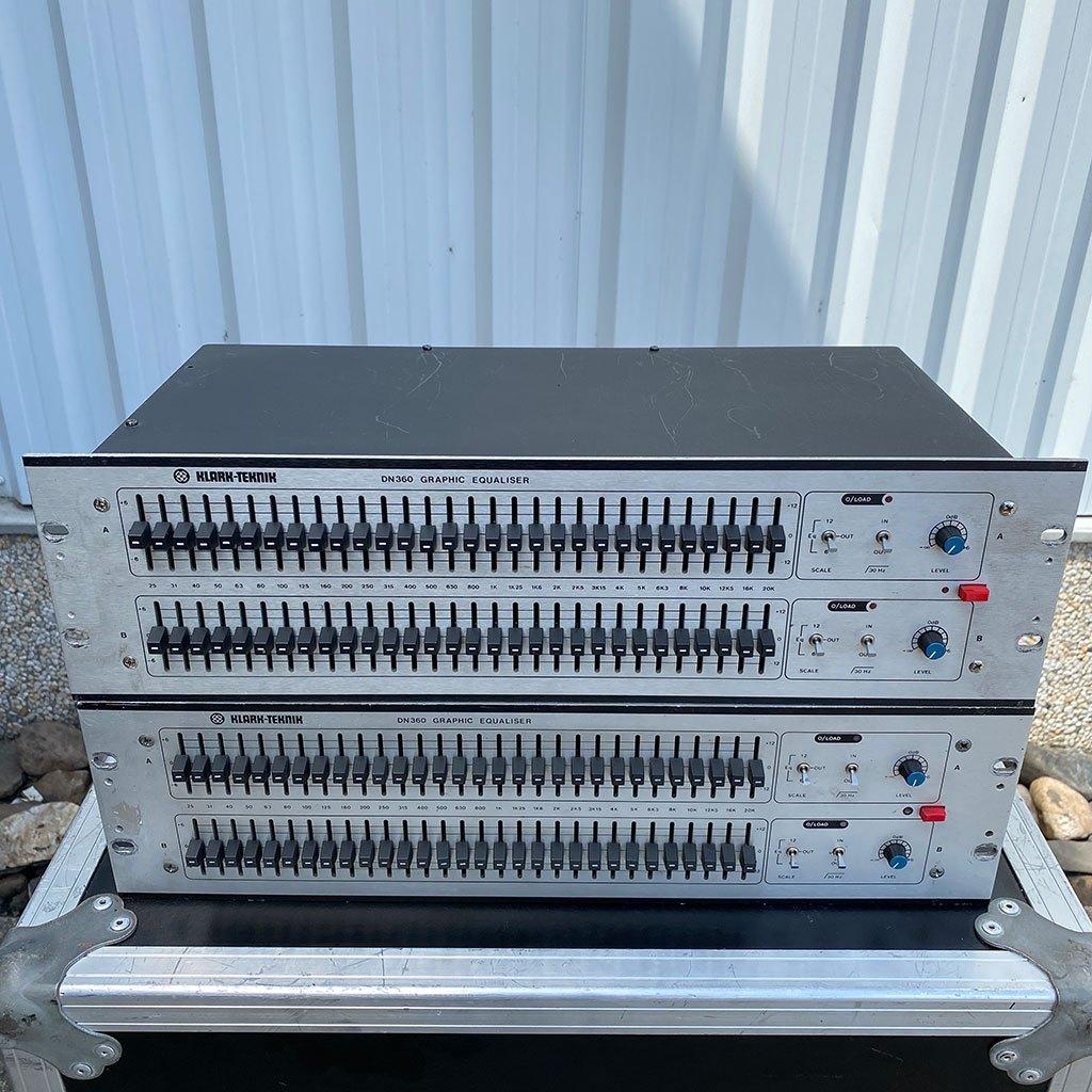 Klark Teknik DN360 dual channel 30-band equaliser, Muziek en Instrumenten, Effecten, Ophalen, Gebruikt, Equalizer