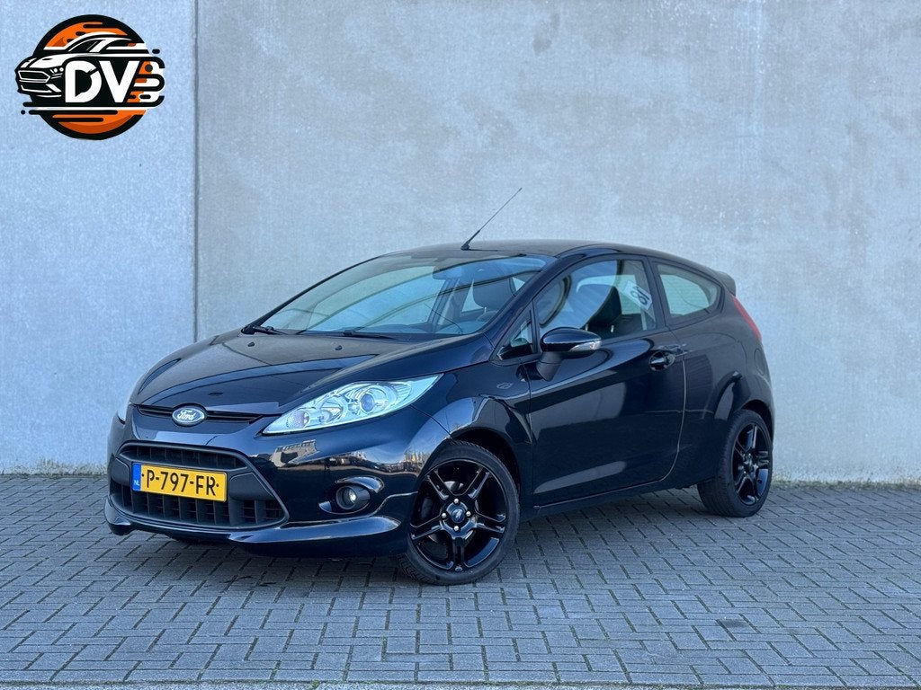 Ford Fiesta 1.4 ST LINE CLIMAT ELEK PAKKET LMV, Voorwielaandrijving, 31 €/maand, Zwart, Bedrijf
