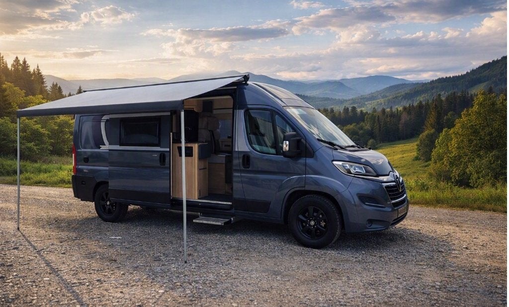 Buscamper Rapido Giottiline feb 2026, 3500 km als nieuw, Caravans en Kamperen, Campers, Chemisch toilet, Ringverwarming, Fiat