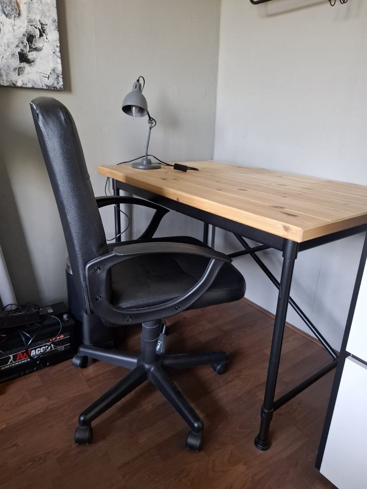 Bureau van Ikea (Kulaberg) met bureaustoel, Ophalen, Gebruikt