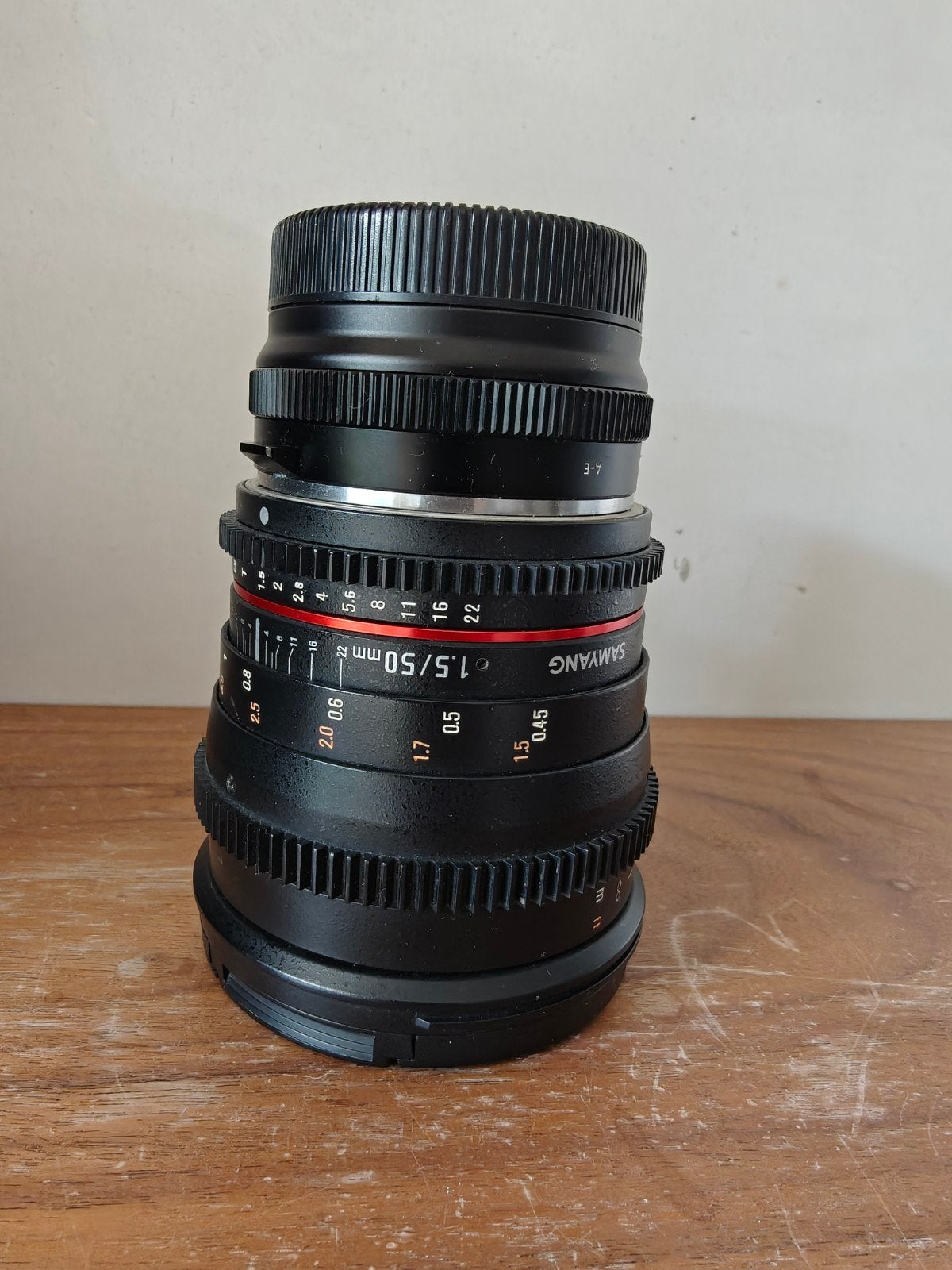 Samyang VDSLR MK2 Cine Lens Set (24, 35, 50, 85mm), Ophalen of Verzenden, Zo goed als nieuw, Overige typen