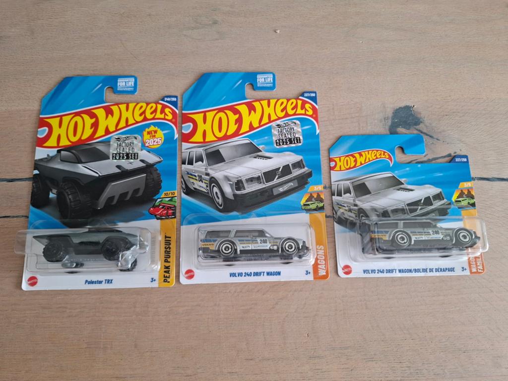 Hot Wheels Polestar / Volvo mainlines, Hobby en Vrije tijd, Modelauto's | Overige schalen, Ophalen of Verzenden, Nieuw, Auto