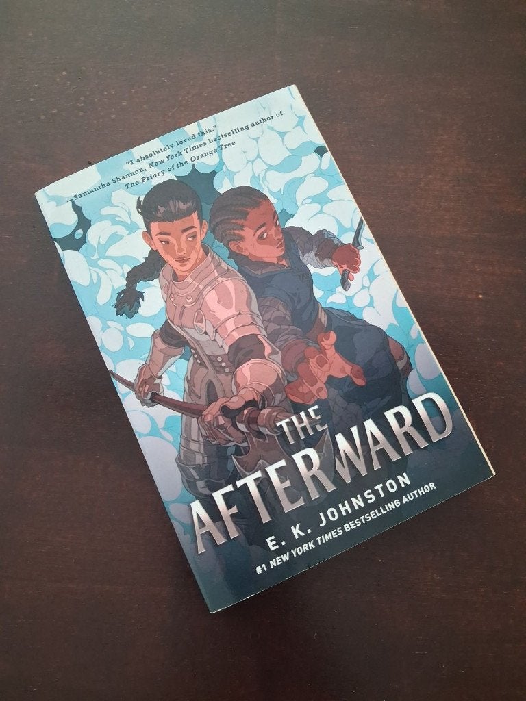 EK Johnston - the afterward English, Ophalen of Verzenden, Zo goed als nieuw