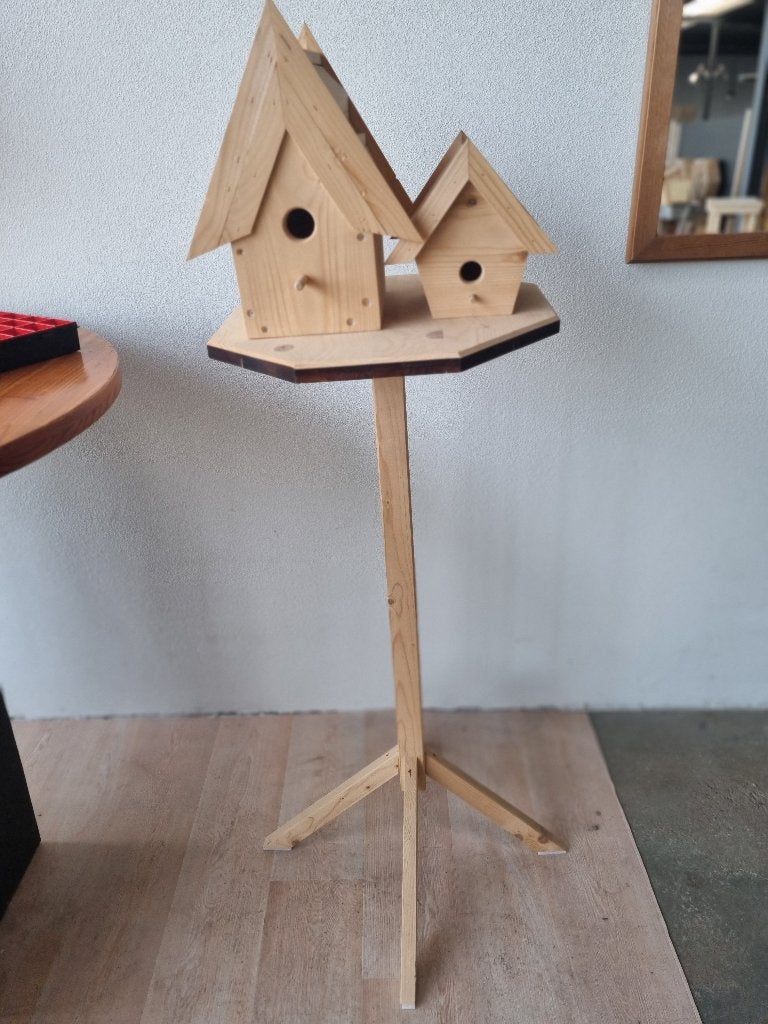 Vogelhuis op standaard - dubbel huis - Loods66B, Ophalen, Nieuw
