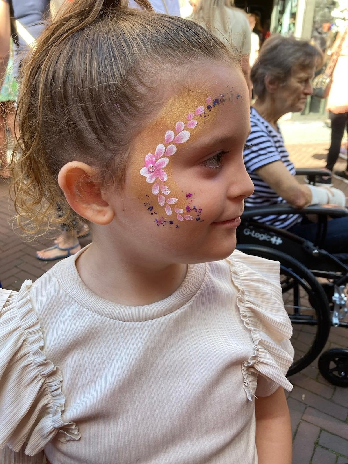 schminken en glittertatoos, Ophalen of Verzenden