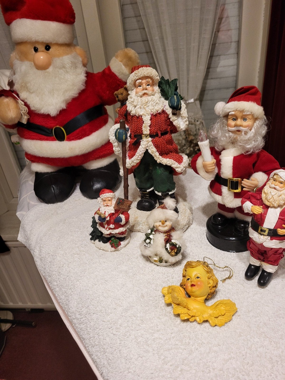 mooie kerstspullen, Ophalen