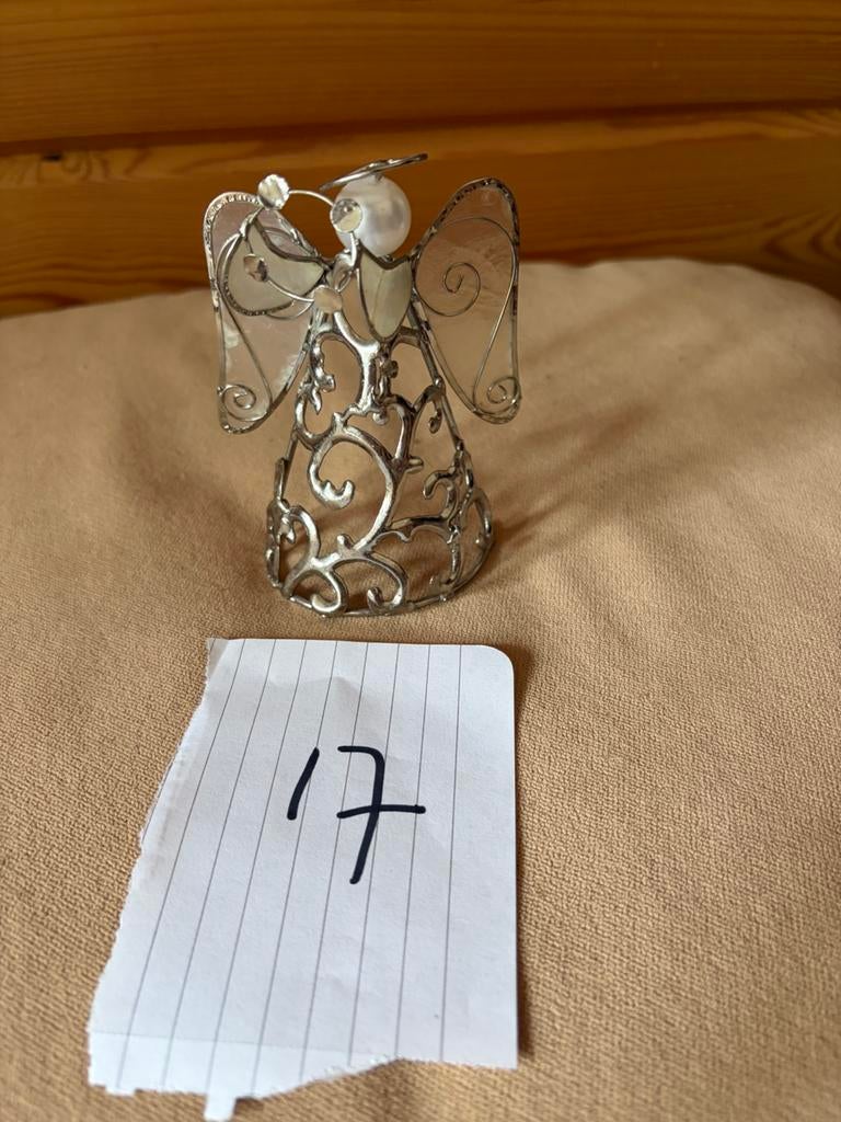 1 kerstengel decoratie kunststof, Ophalen of Verzenden, Zo goed als nieuw
