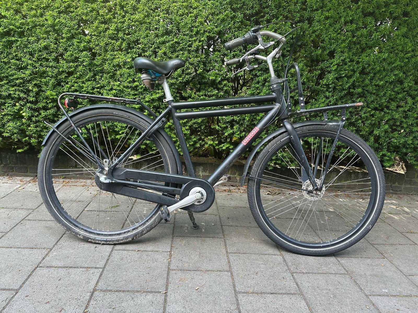 Union Load transportfiets heren framemaat 53 - Opknapper, Fietsen en Brommers, Fietsen | Heren | Herenfietsen, Gebruikt, Ophalen