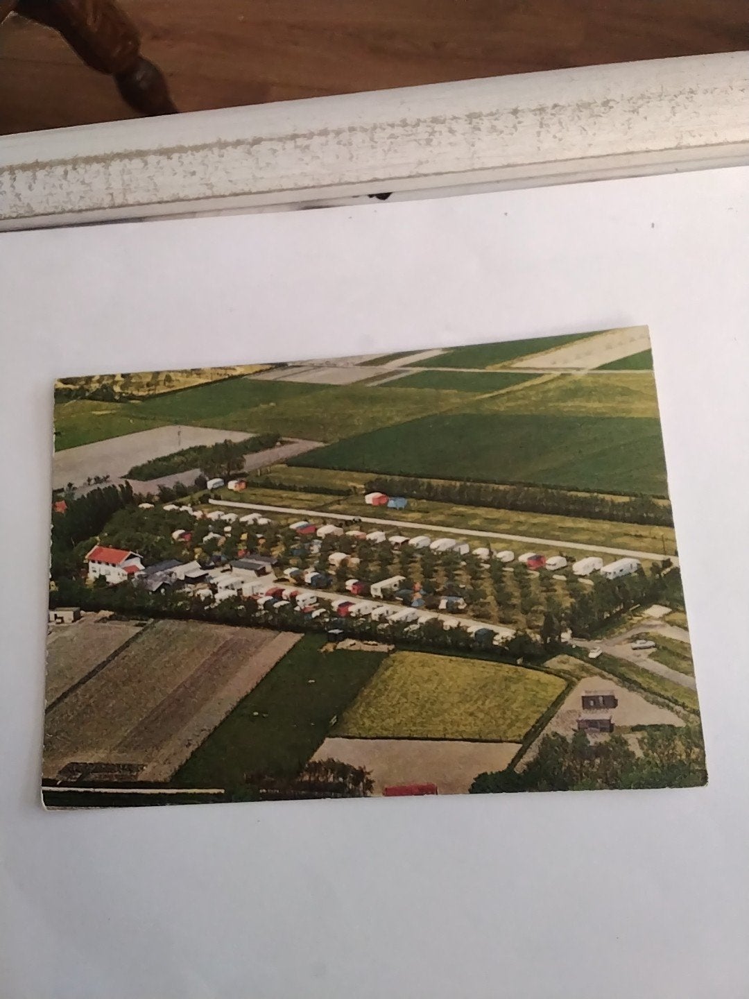 Oude ansichtkaart Camping 'In de Bongerd' Oostkapelle, Ophalen of Verzenden, 1960 tot 1980, Gelopen, Gelderland