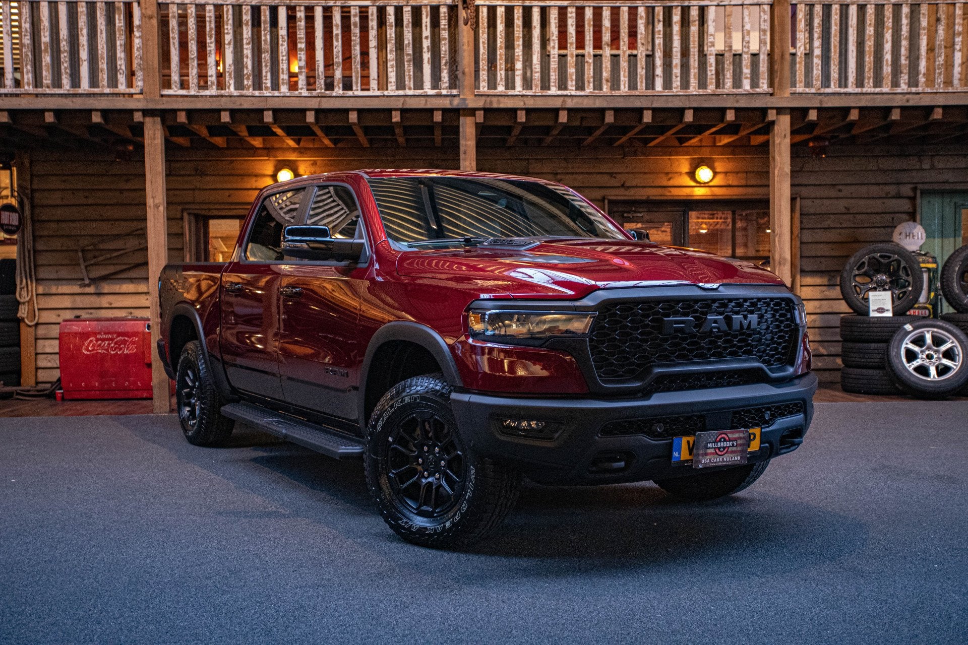 Dodge Ram 1500 Rebel Night | Zakelijke Lease | BTW Auto | 4x, Auto's, Automaat, Bedrijf, SUV of Terreinwagen, Onderhoudsboekje