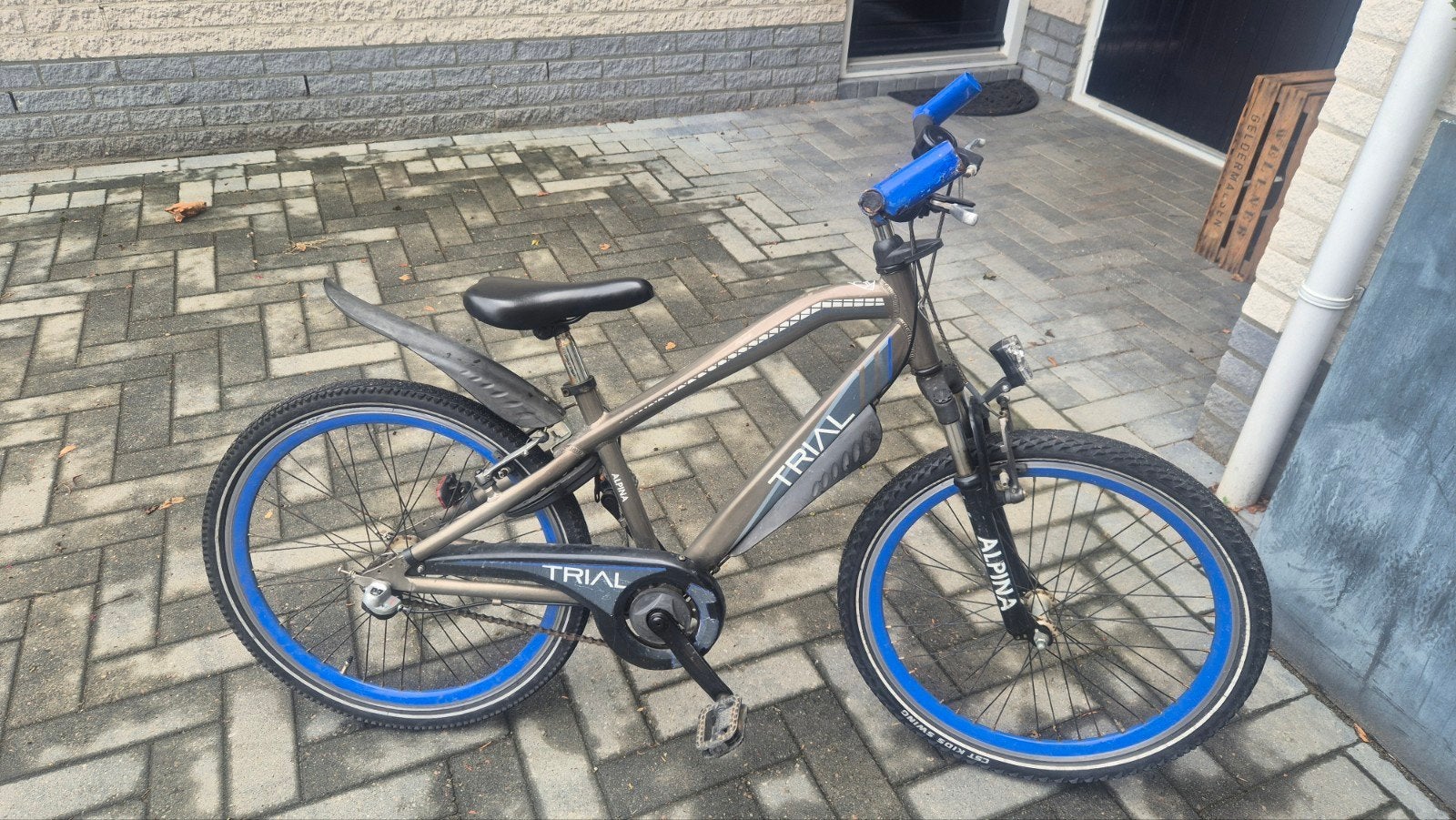 Trial Alpina fiets/mountainbike 24 inch, Ophalen, Terugtraprem, Handrem, Alpina Trial