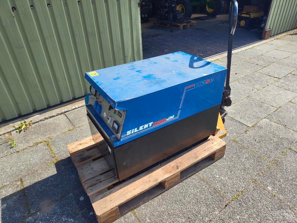 Mase Silent 7600 DM AVR Aggregaat - Diesel, Geluidsgedempt, Ophalen, Gebruikt, Dieselolie, Geluidgedempt
